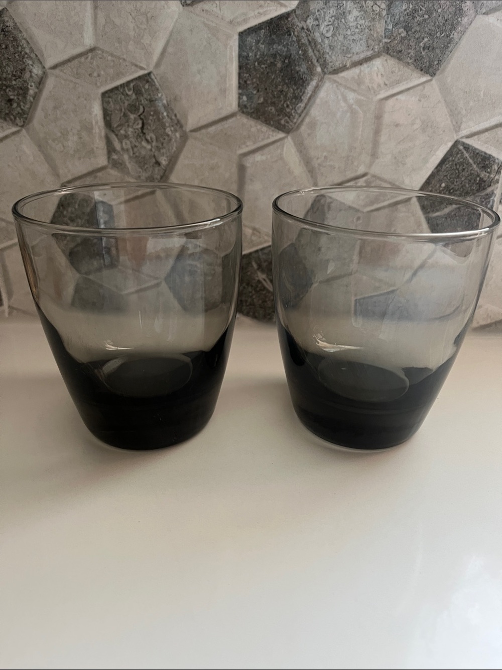 Smoked libbey Glass Tumbler Set - Versatile Home Dining Glassware